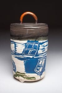 Lidded Jar by Steven Glass